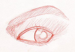 Zeichnung Auge